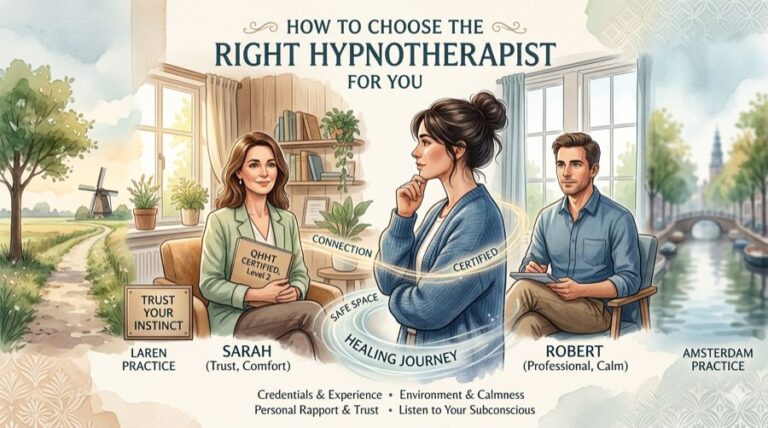 Choosing the right hypnotherapist for a QHHT session near Amsterdam